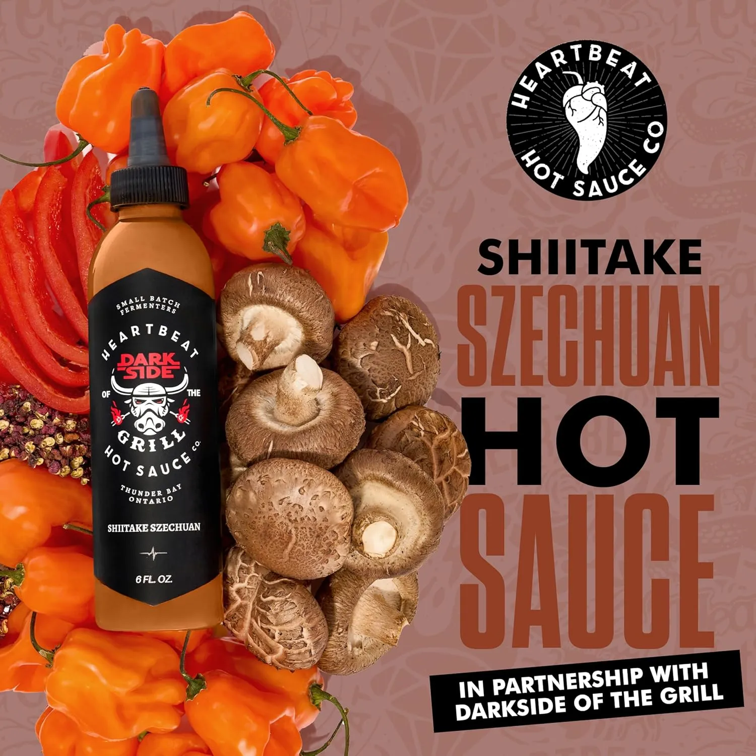 Heartbeat Hotsauce Amazon design concept