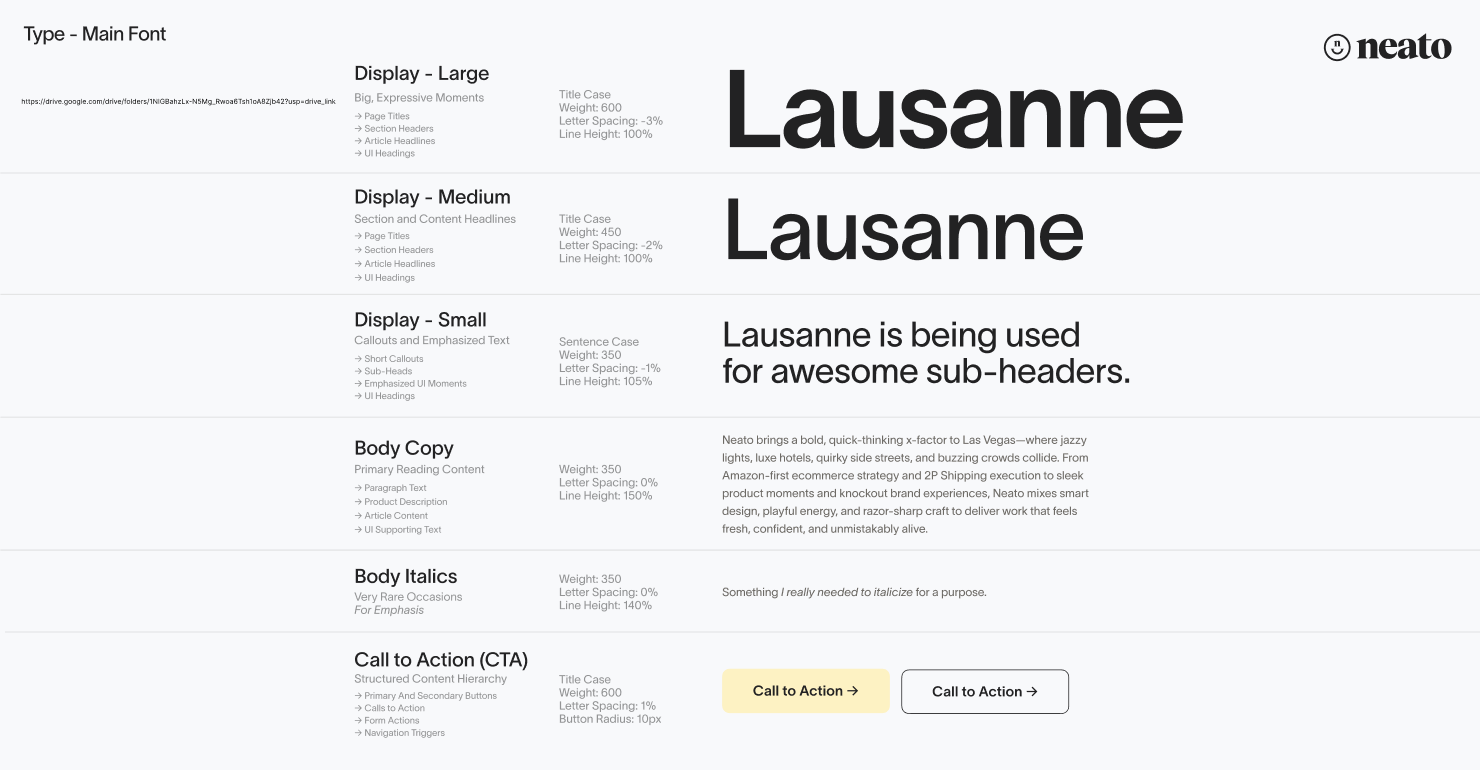 Neato ReBrand + Website visual 6